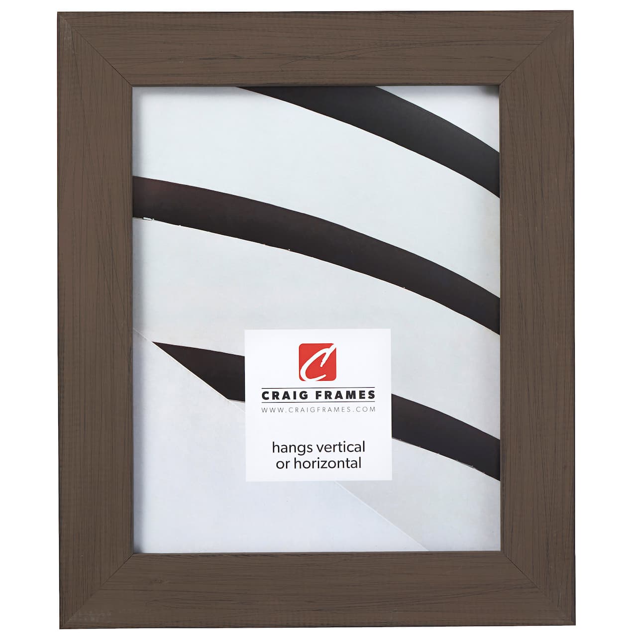 Craig Frames Jasper Whiskey Brown Picture Frame